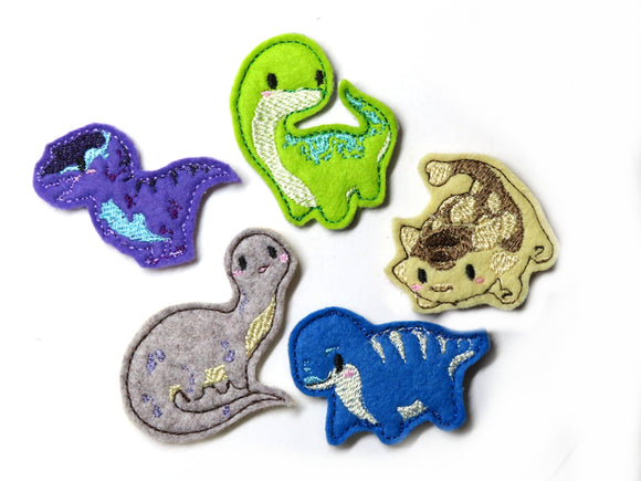 Dino Dinosaurier Dinosaur Haarspange 4cm Spange - Farbe zum auswählen