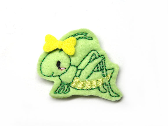 Grashopper Haarspange  3cm - freie Farbwahl