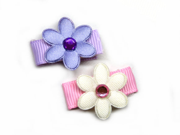 Mini Schleife Spängchen für Neugeborene Newborn dolls