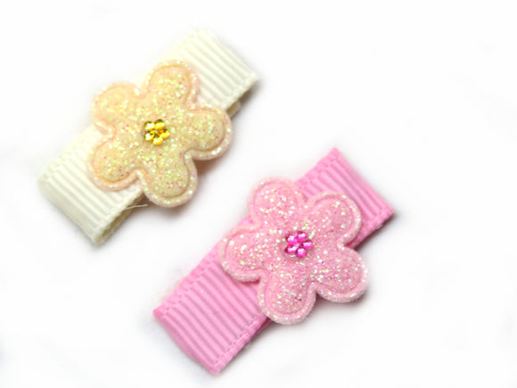 Mini Schleife Spängchen für Neugeborene Newborn dolls
