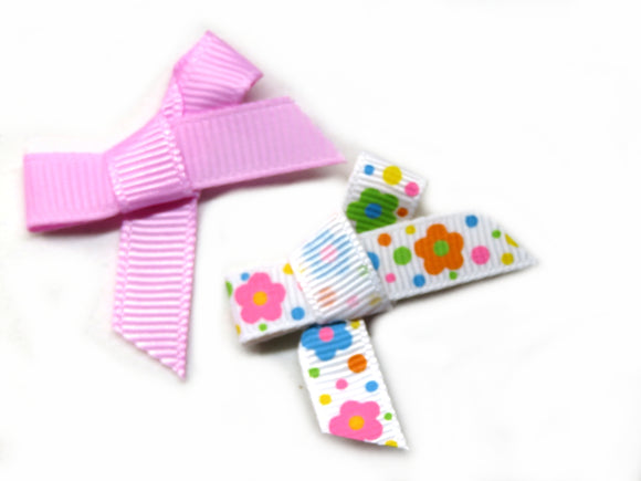 Mini Schleife Spängchen für Neugeborene Newborn dolls