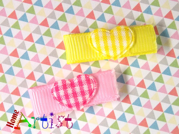 Mini Herz Spängchen für Neugeborene Newborn dolls-Homeartist